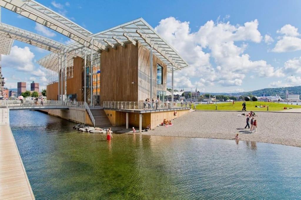 Aker Brygge - Sjoside Hjem - Sentral Beliggenhet Daire Oslo Dış mekan fotoğraf