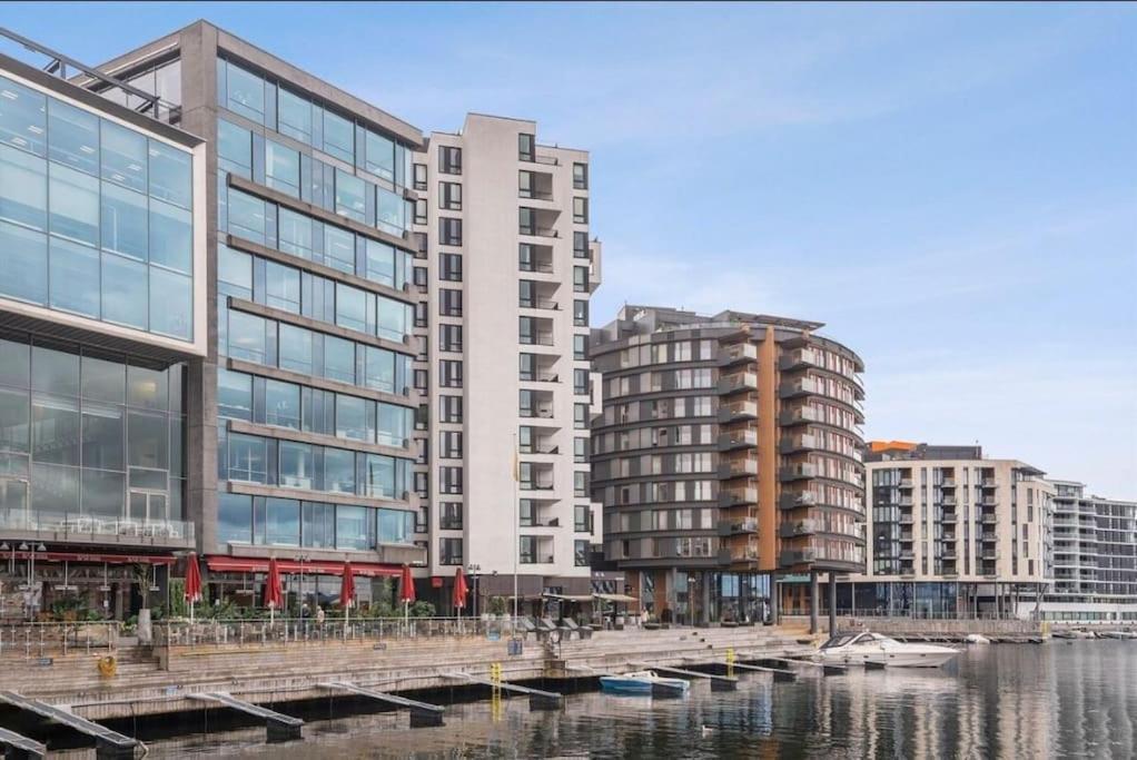 Aker Brygge - Sjoside Hjem - Sentral Beliggenhet Daire Oslo Dış mekan fotoğraf